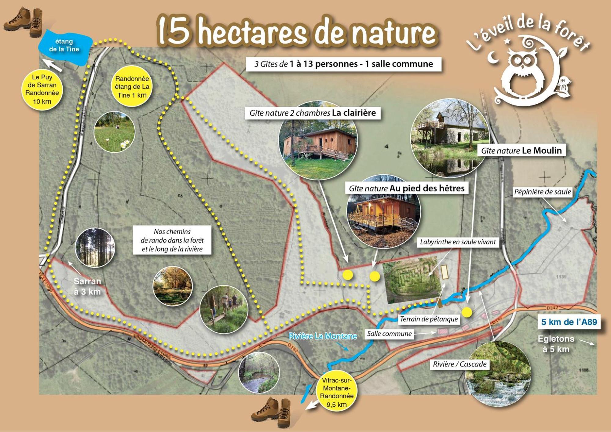 Gite Nature Le Moulin Vitrac-sur-Montane エクステリア 写真